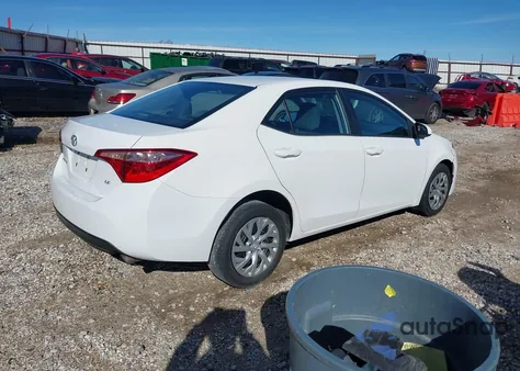 2019 Toyota Corolla Le из США, поврежденный, VIN 5YFBURHE1KP870592